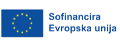 Emblem Evropske unije z izpisom: Sofinancira Evropska unija